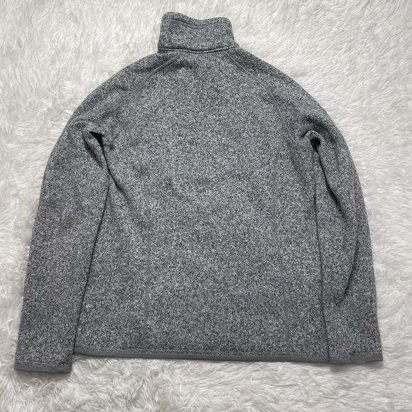 Patagonia Better Sweater Fleece Jacket Womens Gray 1/4 Zip Sweatshirt - Picture 7 of 9